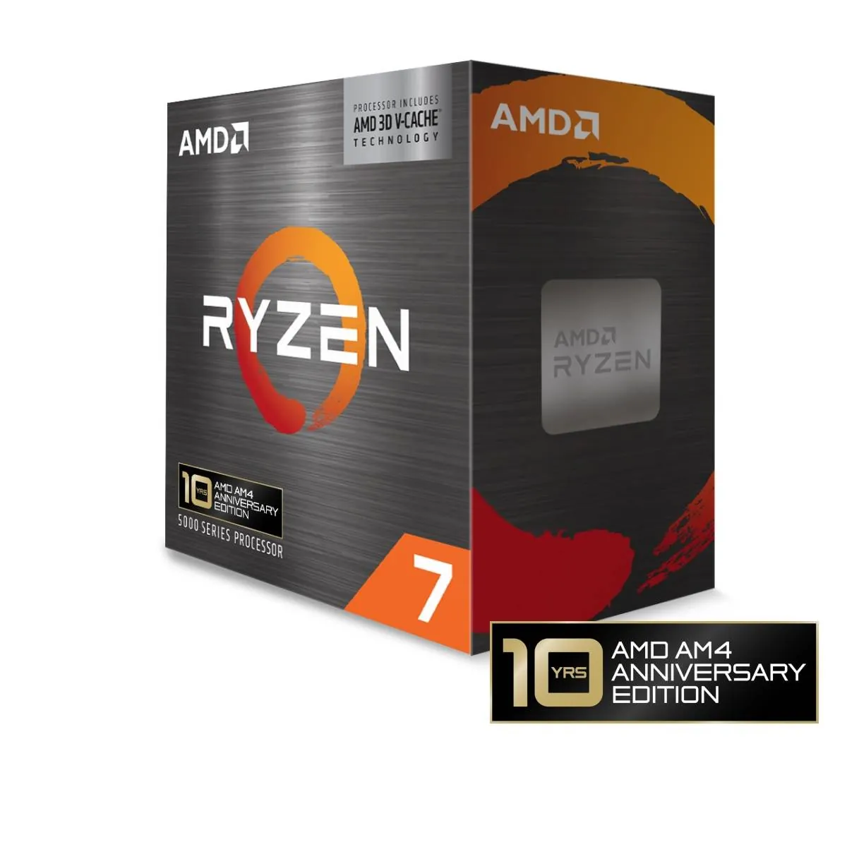 Procesador AMD Ryzen 7 5800X3D, 8 Núcleos, 16 Hilos, Hasta 4.5 GHz, 96MB Caché, Socket AM4 3
