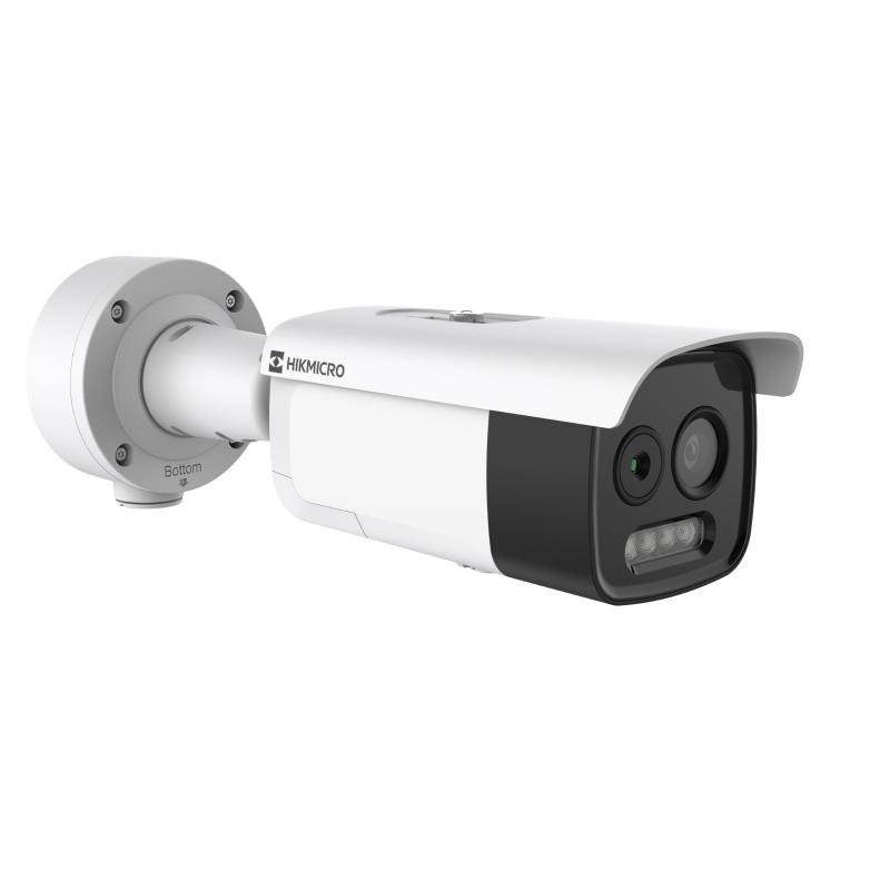 Camara Bi-espectro Hikvision HM-TD2618-10/G0/T1A, Termica y optica, 5 MP,. Lente termico 9.7mm, Poe+ 2