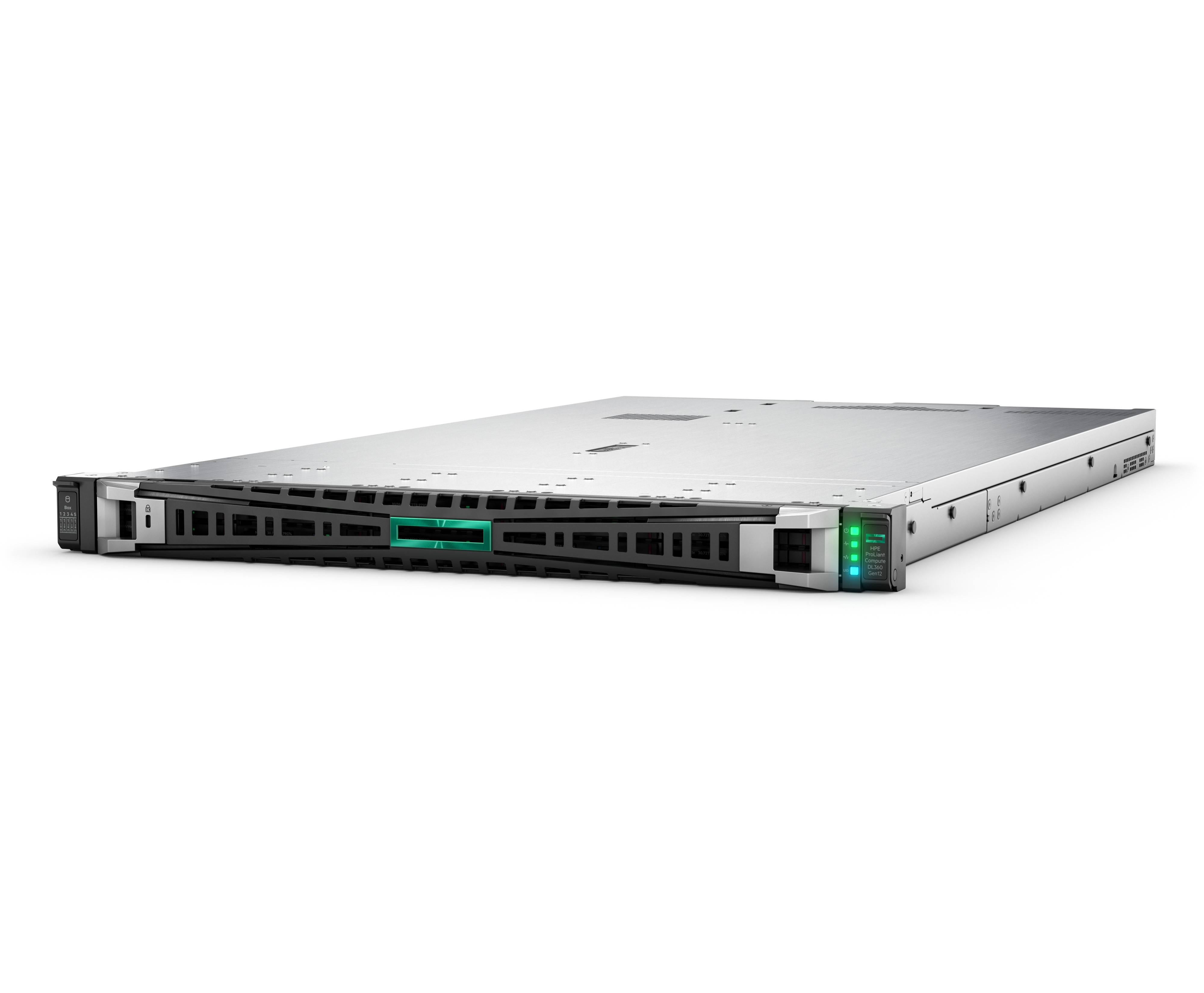 Servidor HPE ProLiant Compute DL360 Gen12 Intel Xeon 6505P 12 Núcleos 64GB DDR5 2x960GB SSD Rack 1U 2