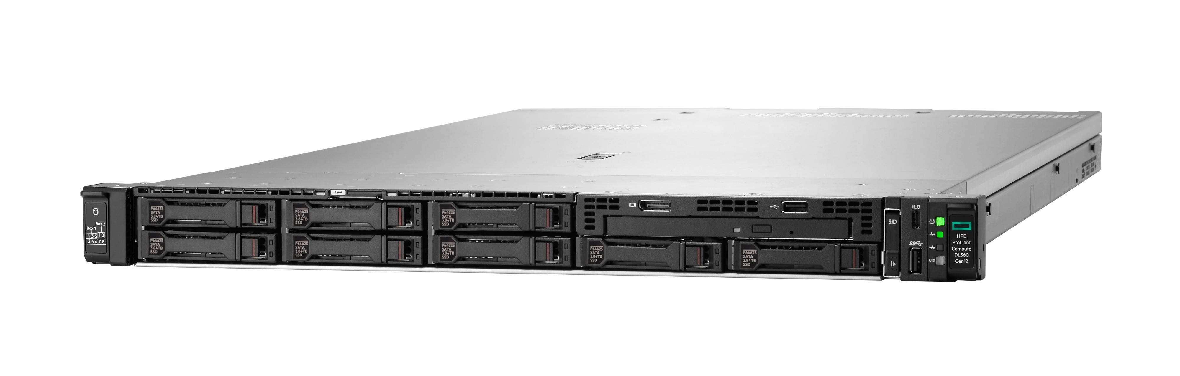 Servidor HPE ProLiant Compute DL360 Gen12 Intel Xeon 6505P 12 Núcleos 64GB DDR5 2x960GB SSD Rack 1U 4