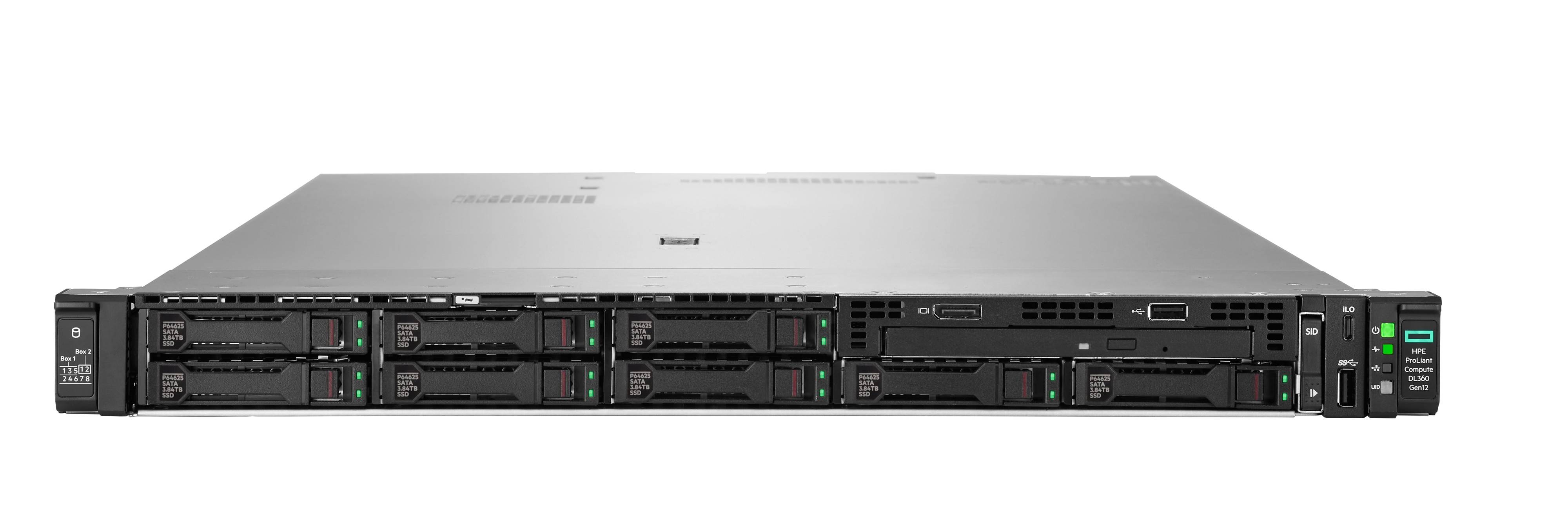 Servidor HPE ProLiant Compute DL360 Gen12 Intel Xeon 6505P 12 Núcleos 64GB DDR5 2x960GB SSD Rack 1U 5