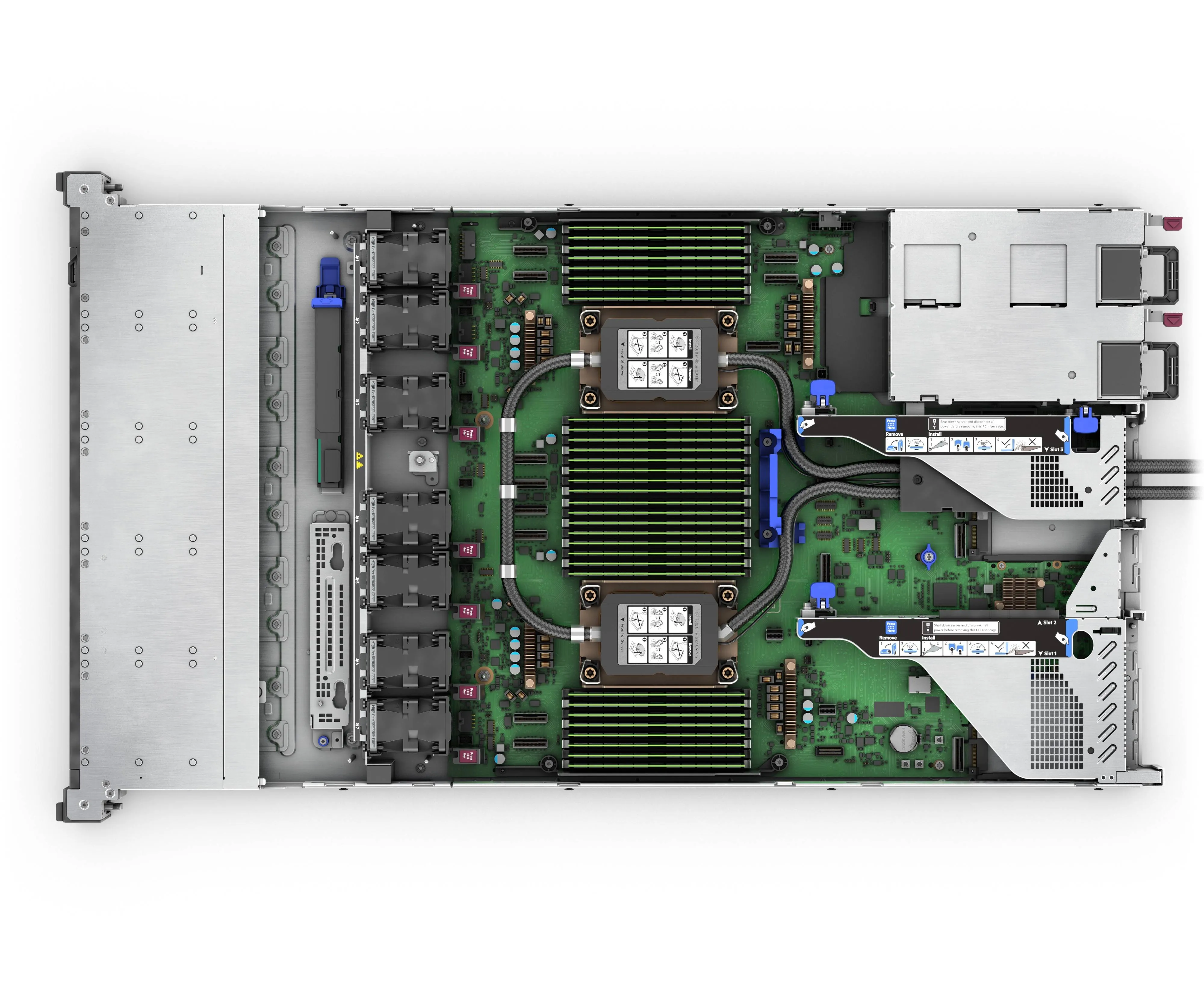 Servidor HPE ProLiant Compute DL360 Gen12 Intel Xeon 6505P 12 Núcleos 64GB DDR5 2x960GB SSD Rack 1U 7