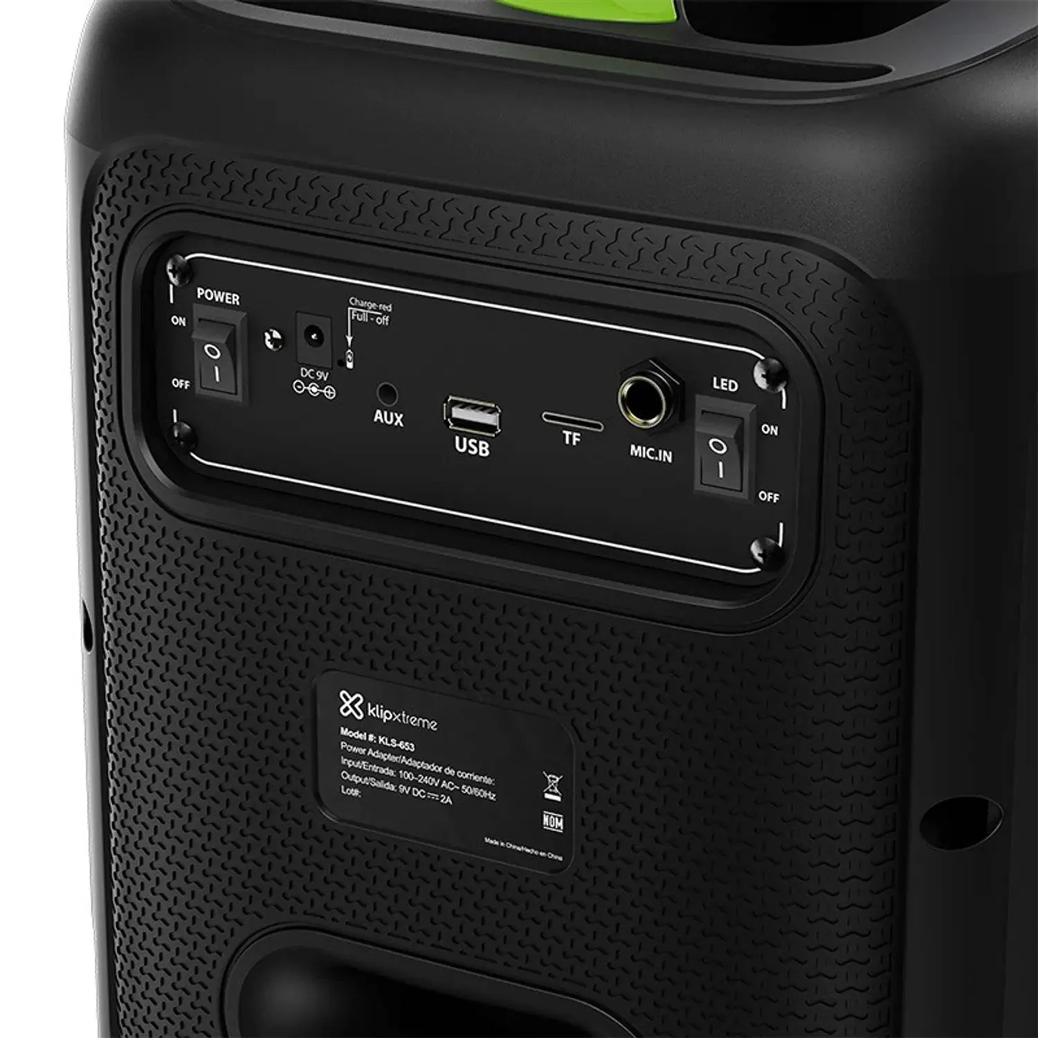 Parlante Klip Xtreme UltraBlaster KLS-653, 1500W, Bluetooth 5.3, 2 Micrófonos, Trípode, TWS, Luces 2