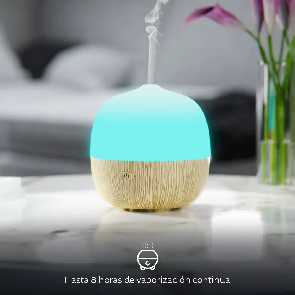 Difusor de aroma inteligente Nexxt Solutions NHA-A300, conexion WiFi, 120 ml, RGB ajustable, 8 Horas 4