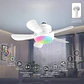 Ventilador Inteligente Nexxt Solutions NHA-F100, Wi-Fi con luz, 15 pulgadas - Miniatura 2
