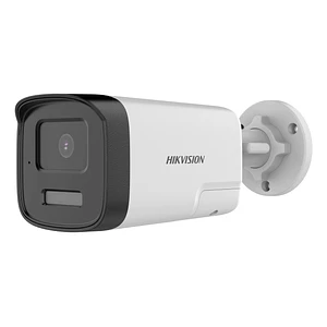 Cámara Hikvision DS-2CE17D0T-LXTS 2MP Bullet Audio Bidireccional Sirena 2.8mm IP67