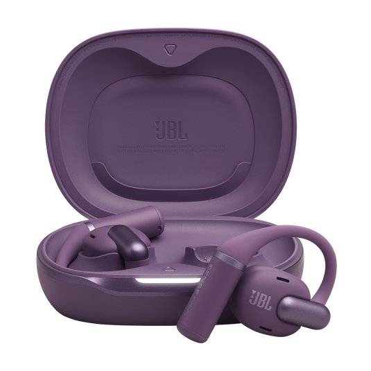 JBL - Headphones - Wireless - TWS Open Ear Purple 1