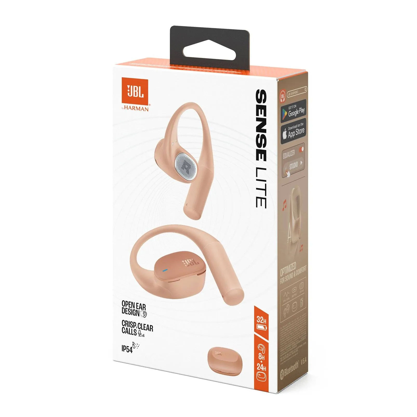 Audífonos Inalámbricos JBL Sense Lite, In-Ear, TWS, Bluetooth 5.4, IP54, Beige  7