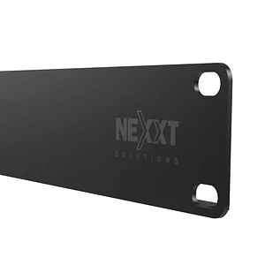 Panel Ciego para Rack Nexxt Solutions NPP-S11UB5, 19 pulgadas, 1U, Acero Solido, Negro