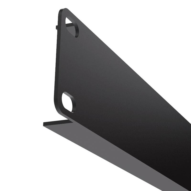Panel Ciego para Rack Nexxt Solutions NPP-S11UB5, 19 pulgadas, 1U, Acero Solido, Negro 2