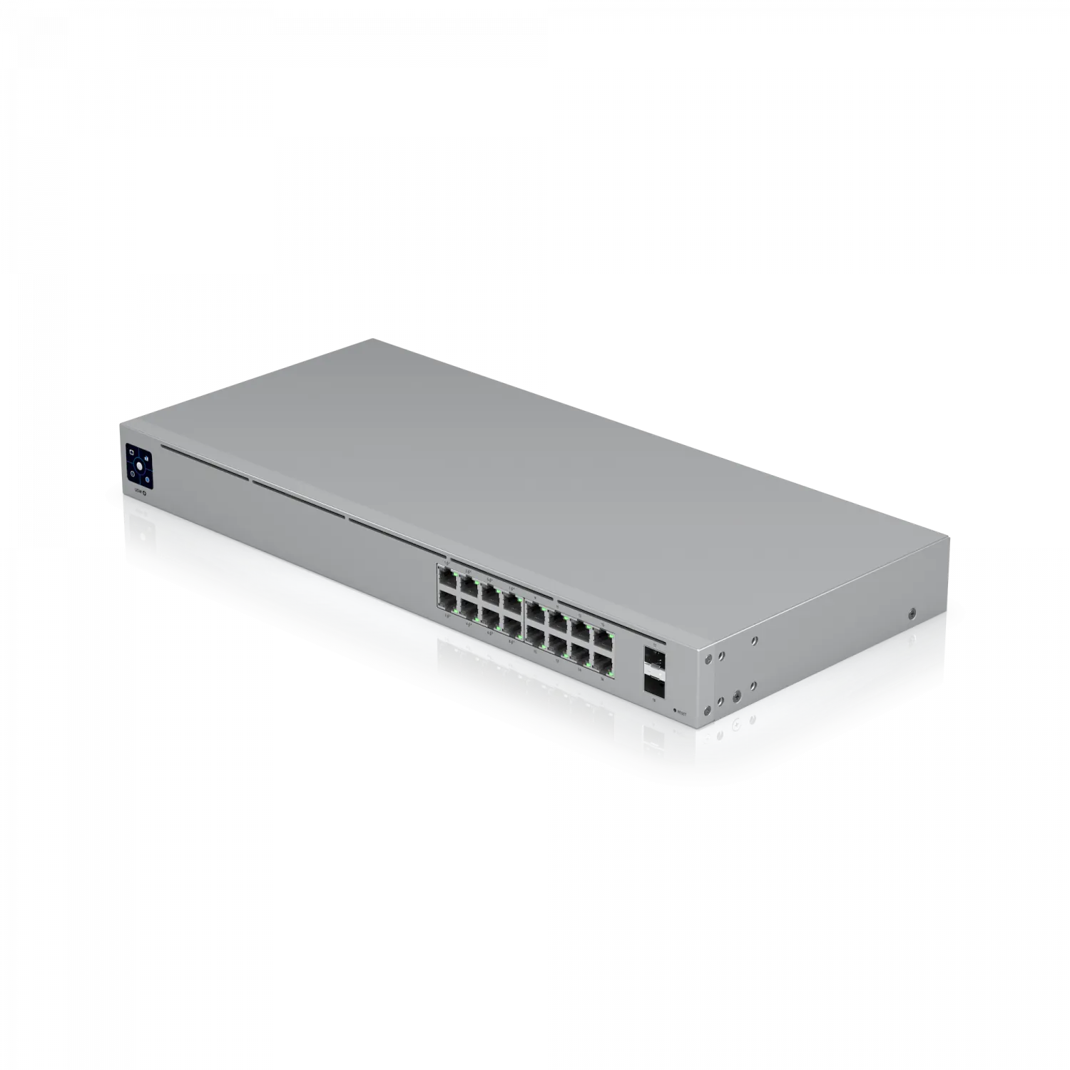 Switch Ubiquiti USW-16-POE 16-port con 8xGE PoE+ 42W y 8xGE no PoE y 2xSFP 1