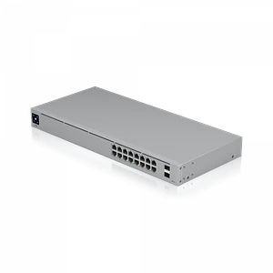Switch Ubiquiti USW-16-POE 16-port con 8xGE PoE+ 42W y 8xGE no PoE y 2xSFP
