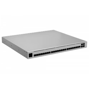 Switch Rack Ubiquiti USW-PRO-HD-24-POE 24 puertos 10GbE PoE++ 600W + 4x10G SFP+ capa 3 profesional