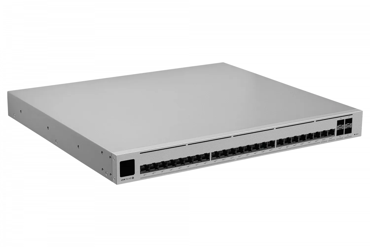 Switch Rack Ubiquiti USW-PRO-HD-24-POE 24 puertos 10GbE PoE++ 600W + 4x10G SFP+ capa 3 profesional 1
