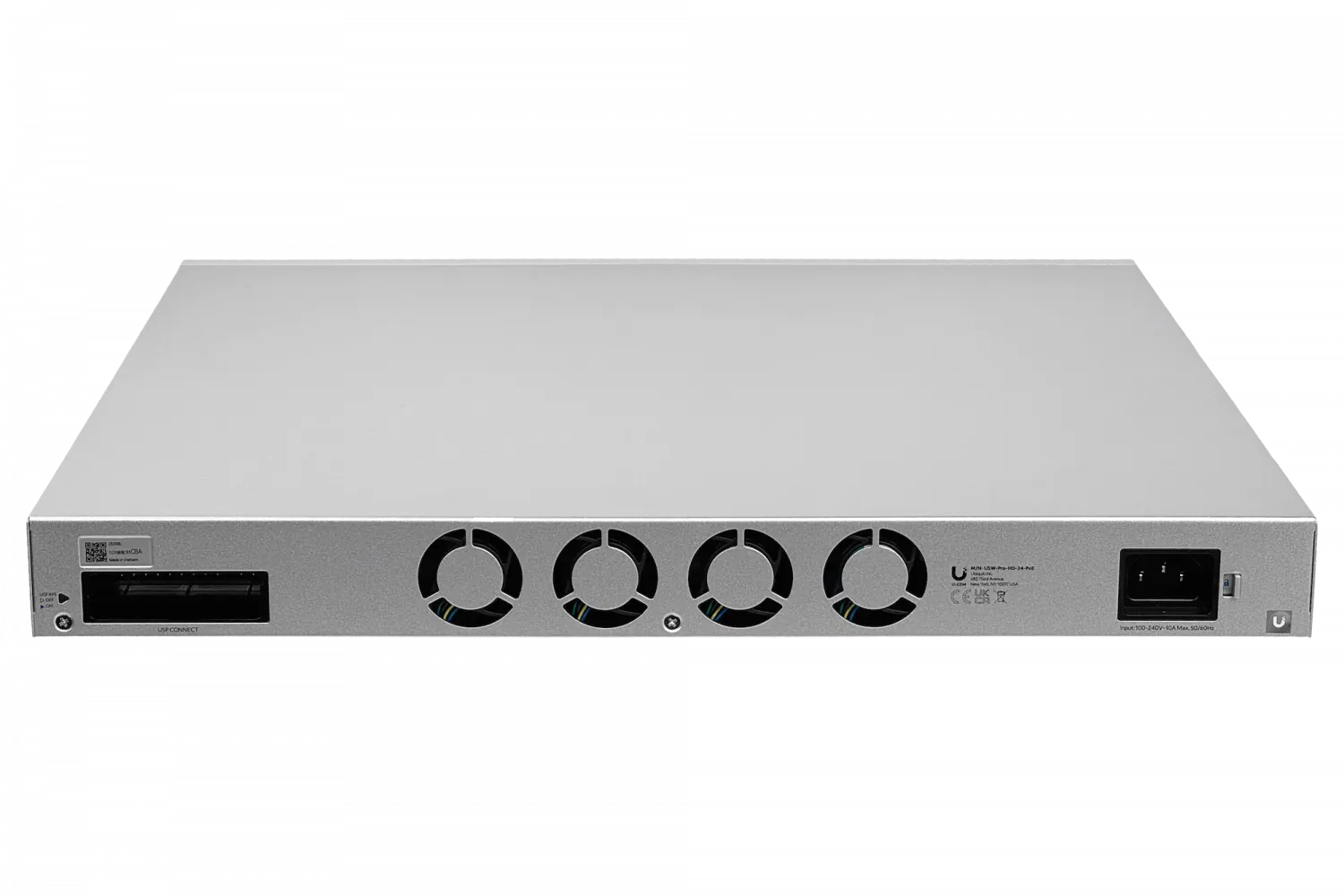 Switch Rack Ubiquiti USW-PRO-HD-24-POE 24 puertos 10GbE PoE++ 600W + 4x10G SFP+ capa 3 profesional 4