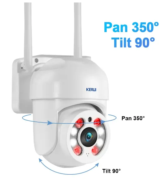 Camara Wifi exterior 3MP  PTZ  soporta tarjeta SD  2