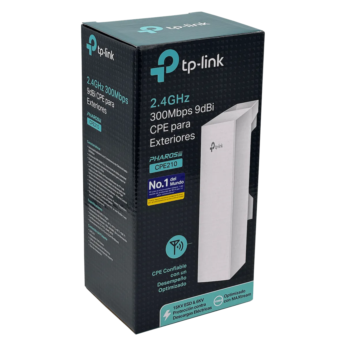 CPE210 TP-LINK exterior 9dbi 2.4Ghz 300Mbps 7