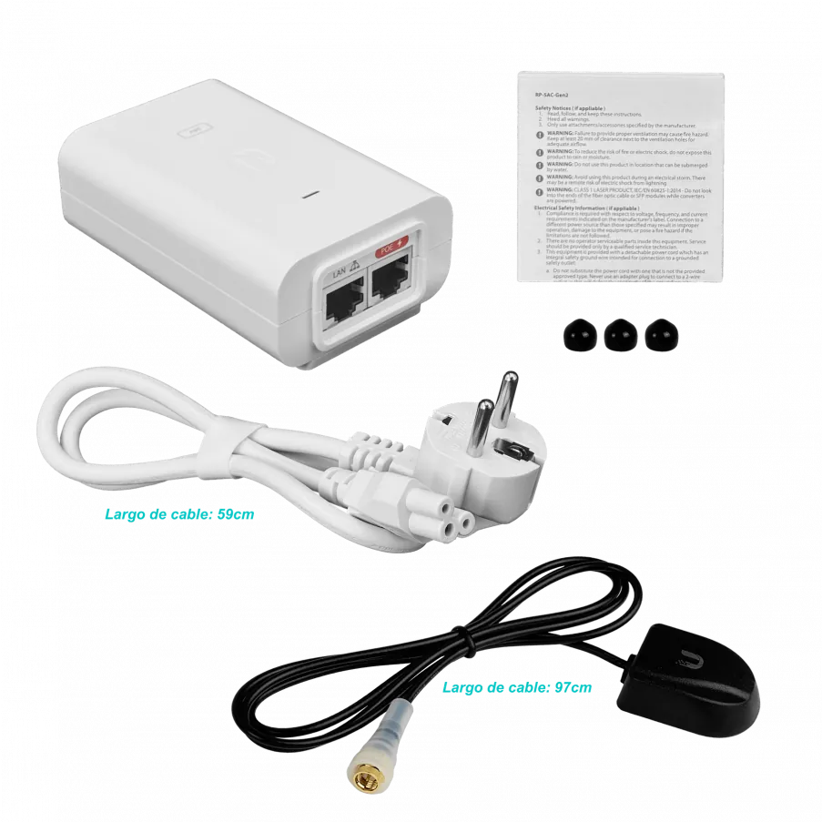 Punto de acceso inalámbrico Ubiquiti Rocket PRISM RP-5AC-GEN2 - AirMax ac 8