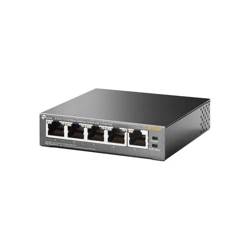 Switch TP-link TL-SF1005P 5-Port 10/100 Mbps  2