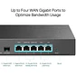 Router TP-link ER7206 SafeStream Gigabit Multi-WAN VPN  - Miniatura 5