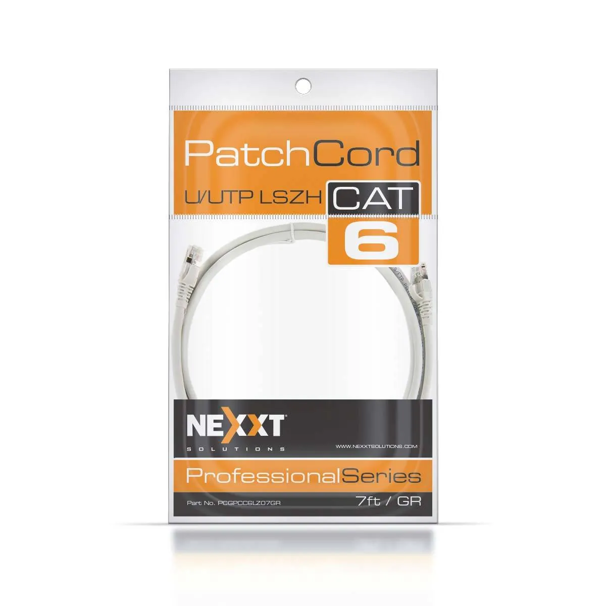 Cable UTP Patch Cord Cat6a 2m  GRIS 4
