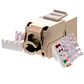 Modulo Keystone Jack S/FTP Cat6A blindado - Miniatura 4