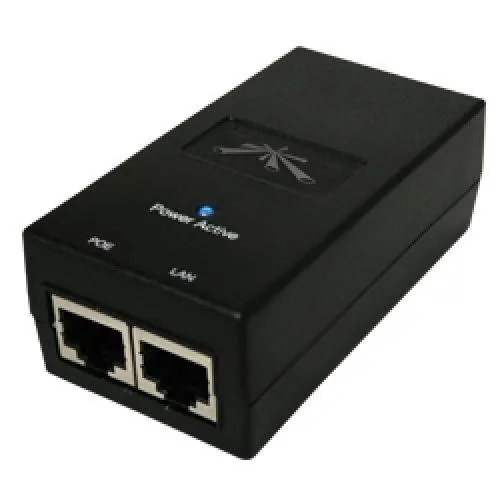 Inyector PoE pasivo Ubiquiti POE-24-12W-G 24VDC 0.5A 12W 2
