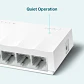 Switch de escritorio TP-LINK LS1005 LiteWave 5-port 10/100 Mbps  - Miniatura 3