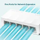 Switch de escritorio TP-LINK LS1005 LiteWave 5-port 10/100 Mbps  - Miniatura 4