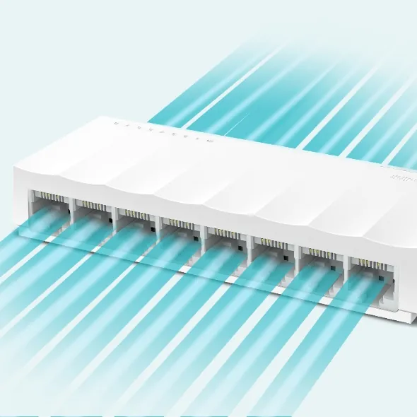 Switch de escritorio TP-LINK LS1008 8-port 10/100 Mbps  4