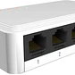 Swtich de escritorio Nexxt Essent Naxos501-G 5-port 1Gbps 110/220v - Miniatura 3