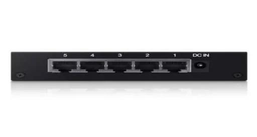 Switch de escritorio Linksys SE3005  5-port Gigabit 10/100/1000 3