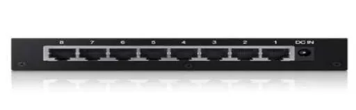 Switch de escritorio Linksys SE3008  8-port Gigabit 10/100/1000 2