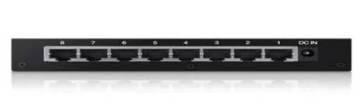 Switch de escritorio Linksys SE3008  8-port Gigabit 10/100/1000 3