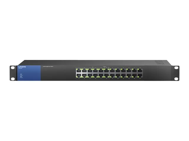 Switch Linksys LGS124P No Admin. 24-port Gigabit (12PoE) 2