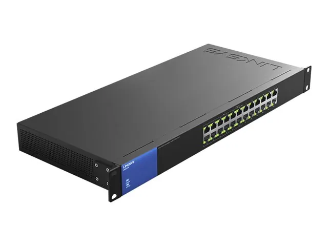 Switch Linksys LGS124P No Admin. 24-port Gigabit (12PoE) 3