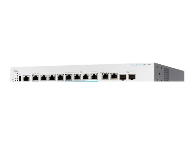 Switch Cisco Rackeable CBS350 Administrable 8-port GE ext PS 2x1G 3