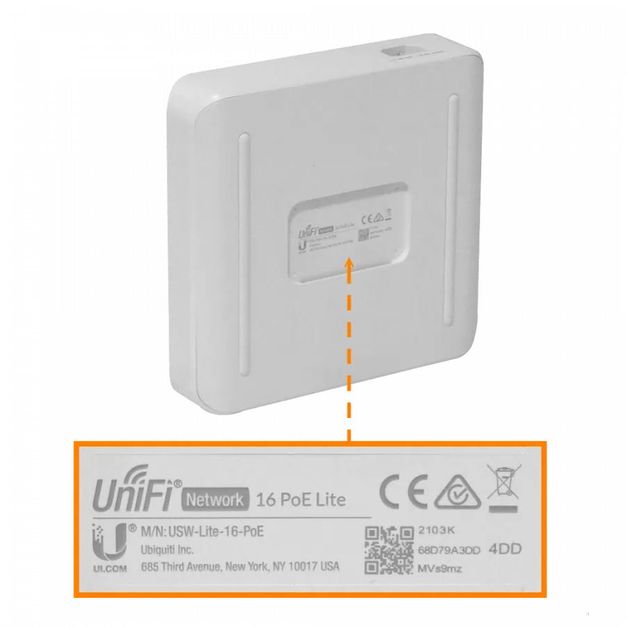 Switch Ubiquiti 16-port con 8xGE PoE+ 45W y 8xGE no PoE 9