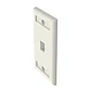 Face Plate 1 puerto  - Blanco Netkey Panduit - Miniatura 2