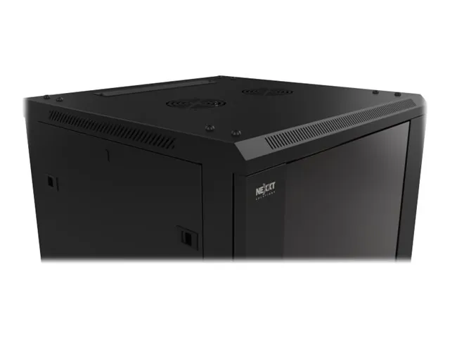 Gabinete Rack 6U de pared fijo 600x600mm 2 ventiladores 7