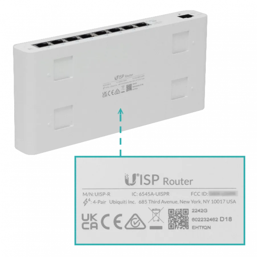 Router Ubiquiti UISP-I  8-port GE 9