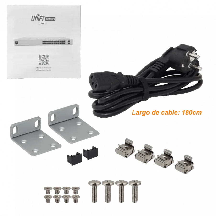 Switch Ubiquiti USW-24 24xGE y 2xSFP 10