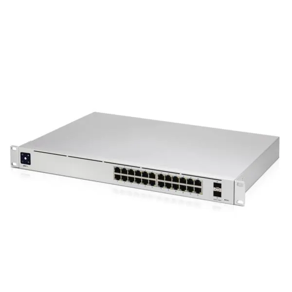 Switch Gestionado de Capa 3 con 24 x Gigabit y 2 x SFP+ de 10G, Ubiquiti UniFi Switch Pro 24 3