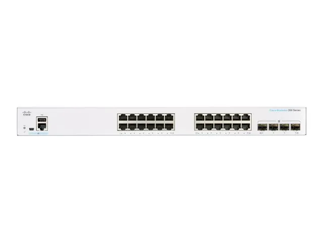 Switch Cisco CBS350 Administrable 24-port GE 4x1G SFP 2