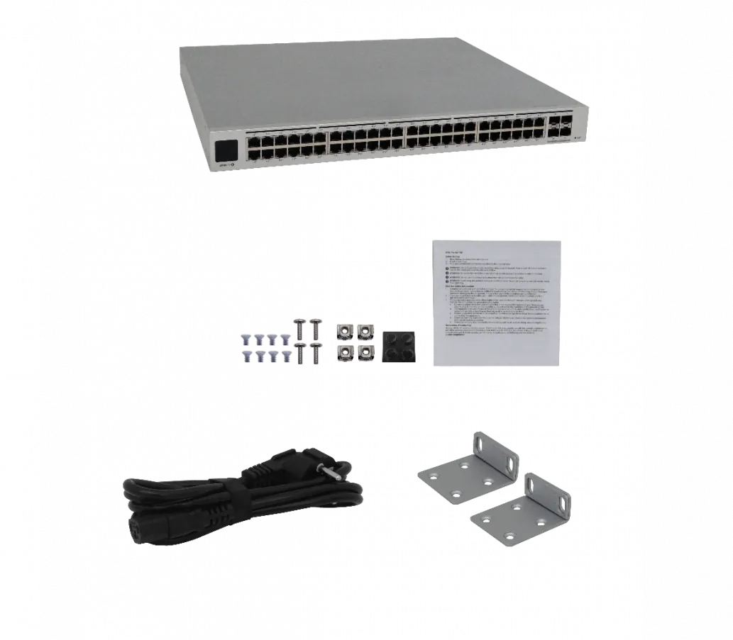 Switch Ubiquiti L3 USW-PRO-48-POE 48xGE PoE con 40xPoE+ y 8xPoE++ 600W y 4xSFP 8