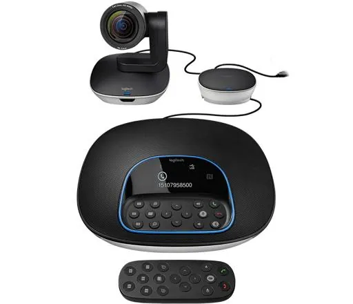 Bundle sistema de conferencia camara group + microfono de expansion Logitech 4