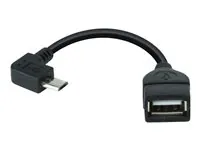 Adaptador anfitrión micro-USB macho a USB-A hembra Xtech XTC-360, 28AWG, 13,5cm 2
