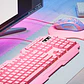 Mouse Pad Skadi Gamin Gel con soporte para muñeza Rosa XTA-530 Xtech - Miniatura 3