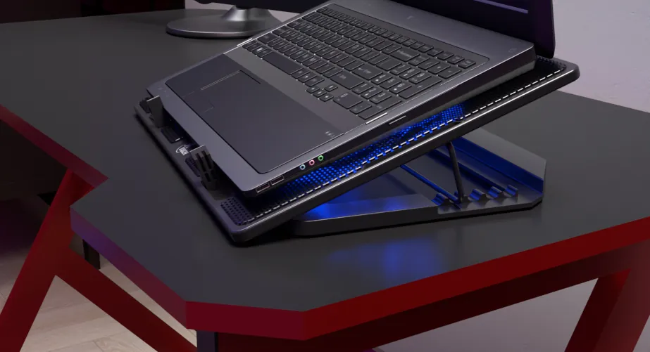 Base Notebook 15.6in Blue led XTA-155 3