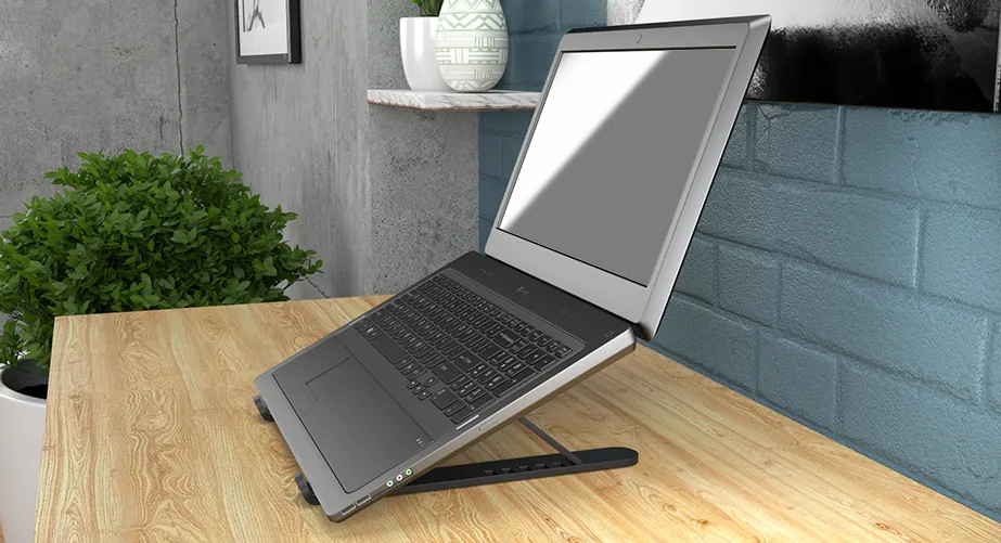 Soporte notebook plegable portátil hasta 17 pulgadas 4